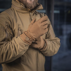 Зимові сенсорні тактичні рукавички M-Tac Soft Shell Coyote Розмір M - зображення 3