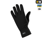 Зимние тактические перчатки сенсорные M-Tac Soft Shell Black Размер S - изображение 6