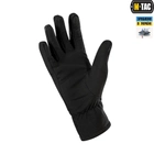 Зимові сенсорні тактичні рукавички M-Tac Soft Shell Black Розмір M - зображення 4