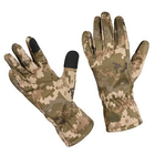 Зимові сенсорні тактичні рукавички M-Tac Soft Shell ММ14 (Мультикам) Розмір S - зображення 3
