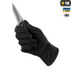Зимові сенсорні тактичні рукавички M-Tac Soft Shell Black Розмір M - зображення 5