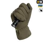 Зимові сенсорні тактичні рукавички M-Tac Soft Shell Olive Розмір S (90010001) - зображення 6
