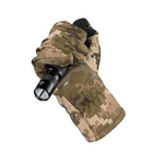 Зимові тактичні рукавички сенсорні M-Tac Soft Shell ММ14 (Мультикам) Розмір M - зображення 4