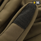 Зимние тактические перчатки сенсорные M-Tac Soft Shell Olive Размер L (90010001) - изображение 7