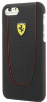 Etui plecki Ferrari Pit Stop do Apple iPhone 7/8/SE 2020/SE 2022 Black (3700740389621) - obraz 1
