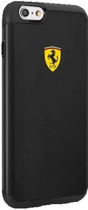 Etui plecki Ferrari Shockproof do Apple iPhone 6/6S Black (3700740370728) - obraz 1
