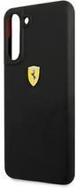 Etui plecki Ferrari Silicone do Samsung Galaxy S21 FE Black (3666339045401) - obraz 3