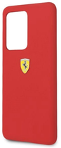 Etui plecki Ferrari Silicone do Samsung Galaxy S20 Ultra Red (3700740473344) - obraz 3
