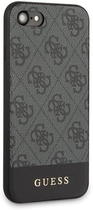 Etui plecki Guess 4G Stripe Collection do Apple iPhone 7/8 Grey (3700740471289) - obraz 2
