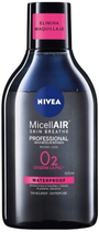 Woda micelarna Nivea MicellAIR Micellar Water Waterproof 400 ml (4005900496331) - obraz 1