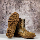 Тактические женские ботинки Kindzer кожаные натуральный мех 40 койот - изображение 9