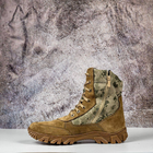 Тактические мужские ботинки Kindzer кожаные натуральный мех 50 койот - изображение 11