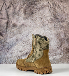 Тактические женские ботинки Kindzer кожаные натуральный мех 37 койот - изображение 8