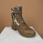 Тактические мужские ботинки Kindzer кожаные натуральный мех 42 койот - изображение 5