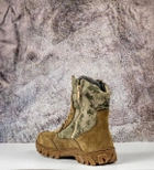 Тактические мужские ботинки Kindzer кожаные натуральный мех 43 койот - изображение 8