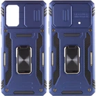 Чехол для Xiaomi Poco X5 Pro 5G/Note 12 Pro 5G Epic Camshield Army Ring Синий/Navy