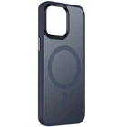 Чехол TPU+PC Metal Buttons with MagSafe Colorful для Apple iPhone 13 (6.1") Navy Blue