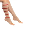 Компресійні гольфи панчохи Zip Sox розмір L-XL Бежеві