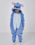 Пижама кигуруми Kigurumi Стич синий для мальчика размер на рост 120-130 см (200941)