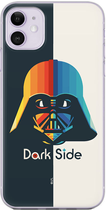Etui plecki Disney Star Wars Dark Side Darth Vader 023 do Apple iPhone 11 Black (5903537289656) - obraz 1