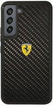 Панель Ferrari On Track Real Carbon для Samsung Galaxy S22 Plus Чорний (3666339044718) - зображення 1