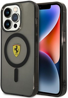 Панель Ferrari Translucent Magsafe Ferrari для Apple iPhone 14 Pro Max Чорний (3666339121082) - зображення 3