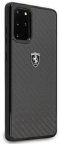 Etui plecki Ferrari Carbon Heritage do Samsung Galaxy S20 Plus Black (3700740473399) - obraz 1