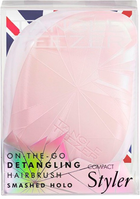 Szczotka do włosów Tangle Teezer Compact Styler Smashed Holo Pink (5060630043971) - obraz 7
