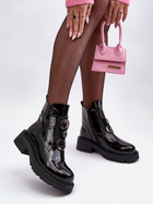 Жіночі черевики високі S.Barski MR870-53 38 Чорні (5905677937220) - зображення 4
