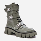 Жіночі черевики високі S.Barski MR870-61 38 Зелені (5905677936988) - зображення 2