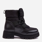 Жіночі зимові черевики високі Zeva 41 Чорні (5905677935813) - зображення 1