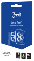 Szkło hartowane 3MK Lens Protection Pro na aparat iPhone 13 Pro/13 Pro Max z ramką montażową (5903108484022) - obraz 4