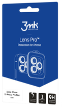 Szkło hartowane 3MK Lens Protection Pro na aparat iPhone 13 Pro/13 Pro Max z ramką montażową (5903108484039) - obraz 4