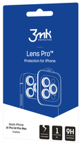 Захисне скло 3MK Lens Protection Pro для камери iPhone 14 Pro/14 Pro Max з монтажною рамкою (5903108484060) - зображення 4