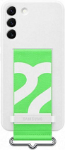 Панель Samsung Silicone Cover Strap для Galaxy S22 Білий (8806094003567) - зображення 1