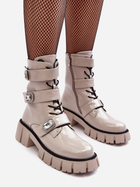 Жіночі зимові черевики високі S.Barski MR870-61 39 Світло-сірі (5905677937299) - зображення 5