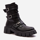 Жіночі зимові черевики високі S.Barski MR870-62 40 Чорні (5905677937121) - зображення 2