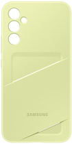 Etui z klapką Samsung Card Slot Cover do Galaxy A34 5G Lime (8806094920451) - obraz 1