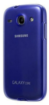 Панель Samsung Silicone Cover для Galaxy i8260/i8262 Синій (8806085544291) - зображення 1