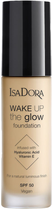 Тональна основа IsaDora Wake Up the Glow Foundation SPF 50 W5 Warm Medium 30 мл (7317851143286) - зображення 1