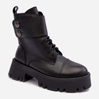 Жіночі зимові черевики високі Lemar Anceria 39 Чорні (5905677918960) - зображення 2