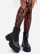 Жіночі зимові черевики високі Lemar Anceria 38 Чорні (5905677918953) - зображення 3