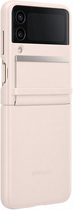 Etui z klapką Samsung Flap Leather Cover do Galaxy Z Flip 4 Peach (8806094497632)