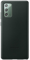 Панель Samsung Leather Cover для Galaxy Note 20 Зелений (8806090560217) - зображення 1