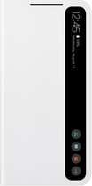 Etui z klapką Samsung Clear View Cover do Galaxy S21 FE 5G White (8806092652859)