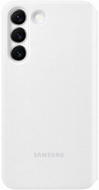 Etui z klapką Samsung Clear View Cover do Galaxy S22 White (8806094000917) - obraz 1