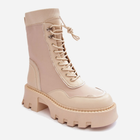 Жіночі зимові черевики високі Seloma 40 Бежеві (5905677932553) - зображення 2