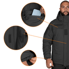 Куртка зимова Patrol System 3.0 Nylon Taslan Чорна Camotec розмір XL - зображення 8