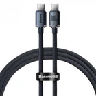 Кабель Baseus Crystal Shine Series Type-C to Type-C 100W 1.2m Black (CAJY000601)
