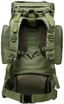 Большой тактический, армейский рюкзак с дождевиком 65L Combat Хаки - изображение 5